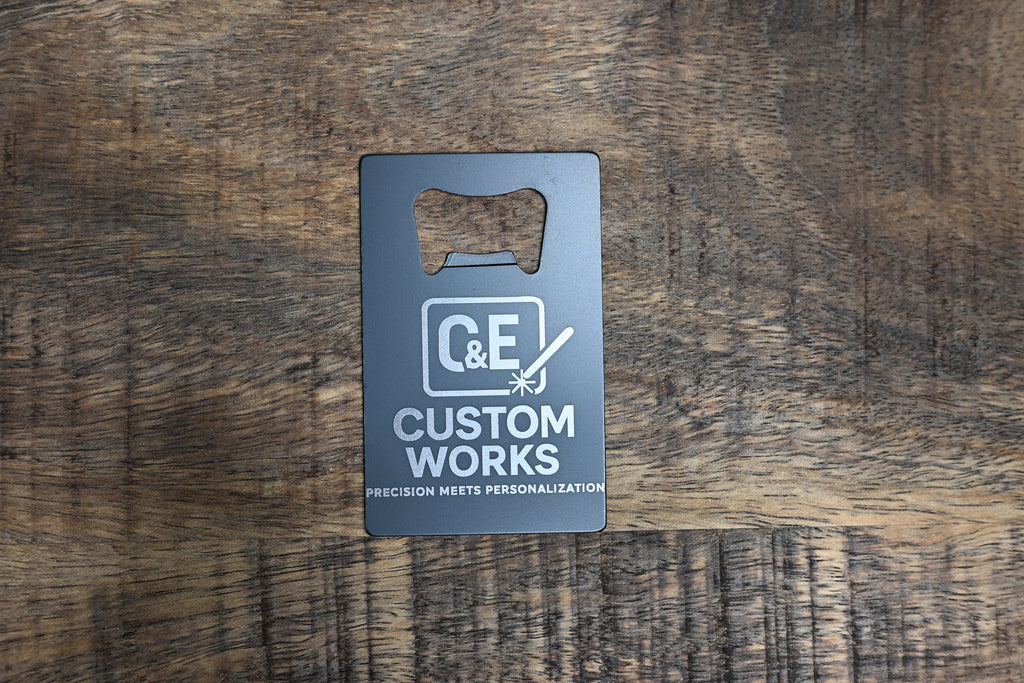 Custom Credit Card Bottle Opener