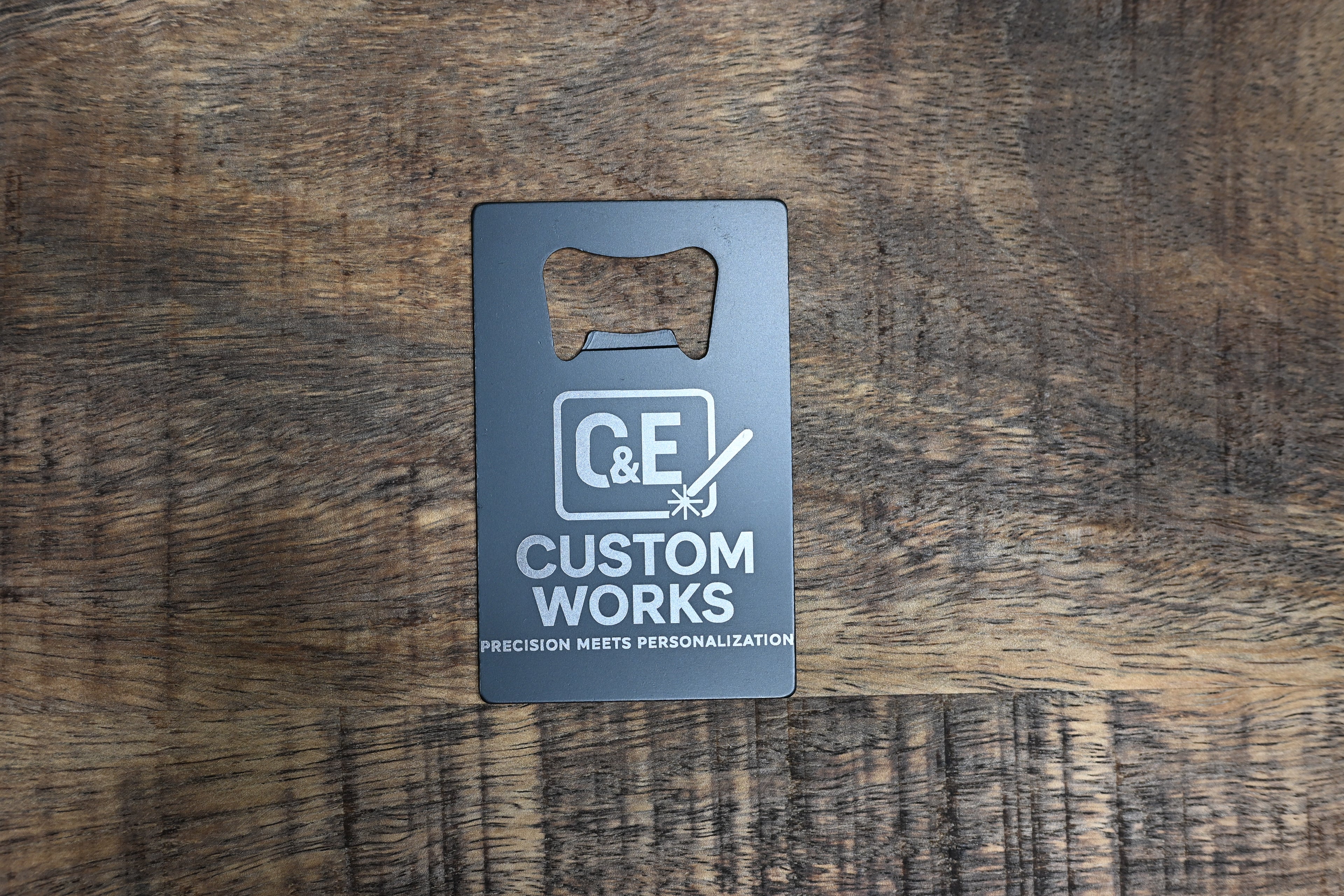 Custom Credit Card Bottle Opener